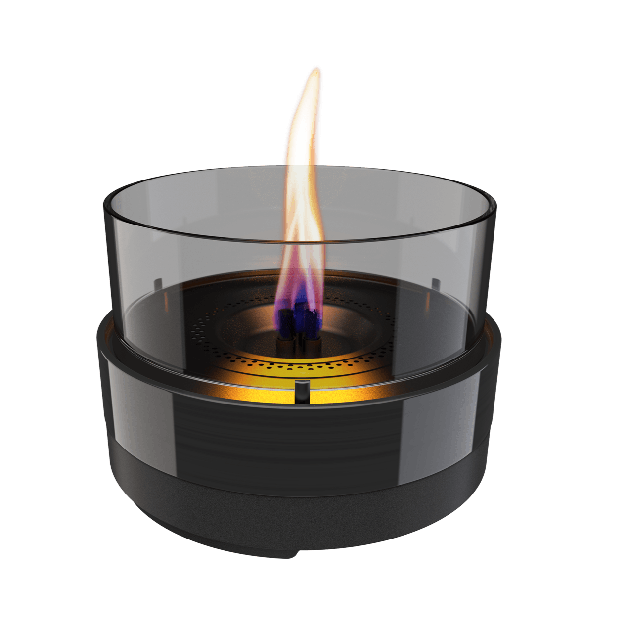 Tenderflame Rosie 18 Zwart/Rook Keramisch tafelhaard